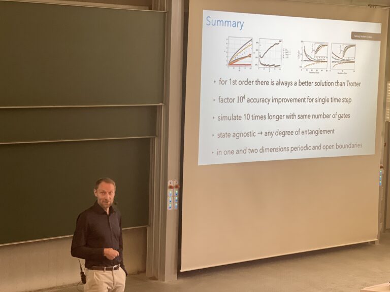 Quantum Computing on Current Hardware – Prof. Michael J. Hartmann’s inaugural lecture