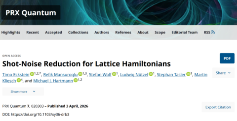 Towards entry "𝐒𝐡𝐨𝐭-𝐧𝐨𝐢𝐬𝐞 𝐫𝐞𝐝𝐮𝐜𝐭𝐢𝐨𝐧 𝐟𝐨𝐫 𝐥𝐚𝐭𝐭𝐢𝐜𝐞 𝐇𝐚𝐦𝐢𝐥𝐭𝐨𝐧𝐢𝐚𝐧𝐬 published in 𝐏𝐑𝐗𝐐𝐮𝐚𝐧𝐭𝐮𝐦."